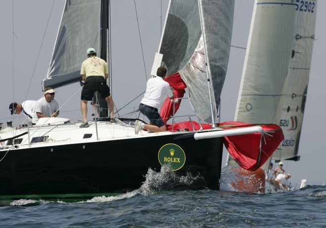 Andrew Weiss’ CHRISTOPHER DRAGON, leader of the J-122 Class -  New York Yacht Club Race Week at Newport Presented by Rolex  ©  Rolex / Dan Nerney